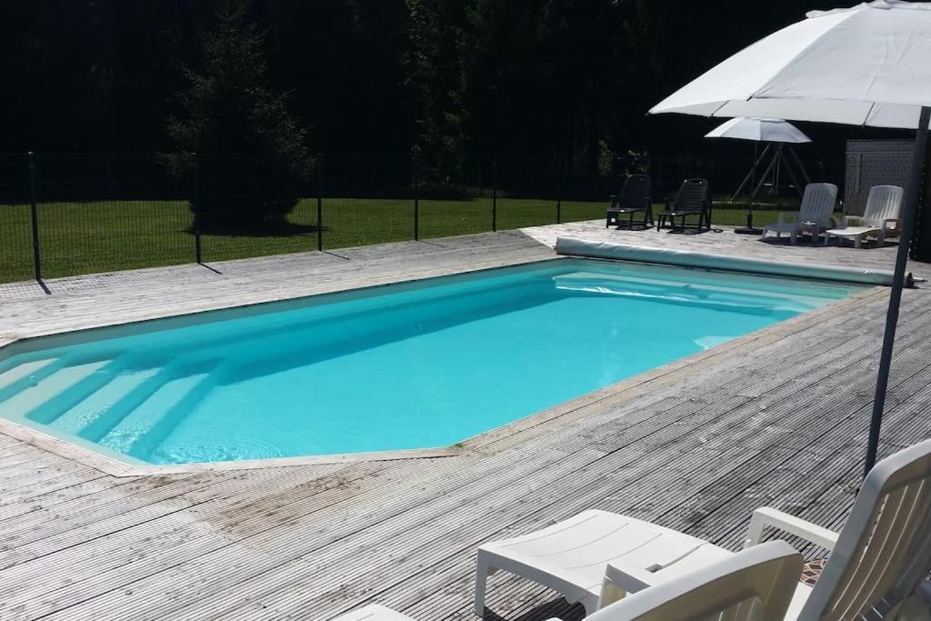 Gite Jura Mina Chalet Au Milieu De La Nature Vila Ney Exterior foto