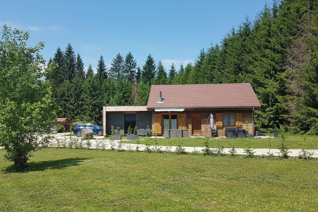 Gite Jura Mina Chalet Au Milieu De La Nature Vila Ney Exterior foto