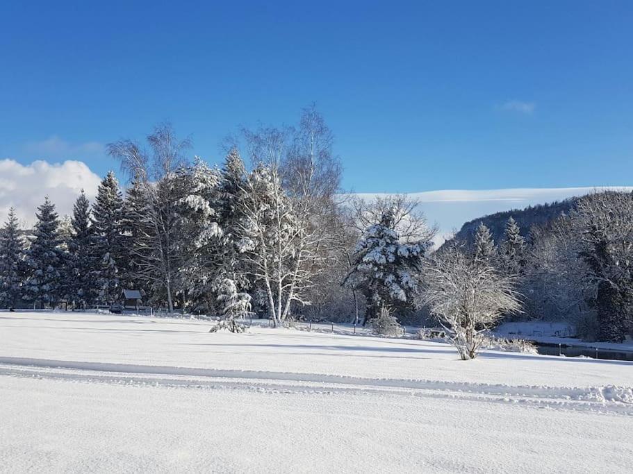 Gite Jura Mina Chalet Au Milieu De La Nature Vila Ney Exterior foto